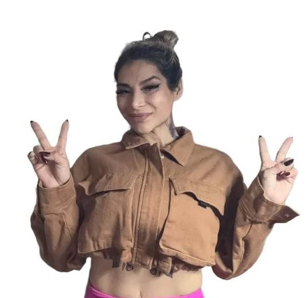 Forever 21 Brown Utility Cropped Denim Jacket Size S